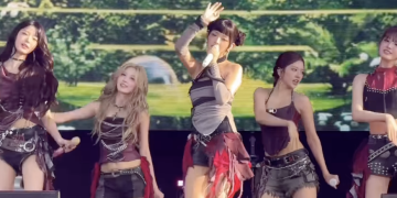 아이브 레이 일본 콘서트 무대 눈물