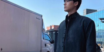 전역 후 첫 화보 촬영에 임한 이도현