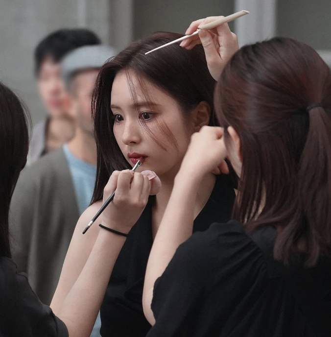 신세경 화보 비하인드