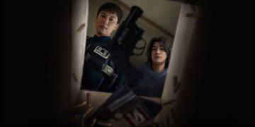 김남길 트리거 스틸컷 경찰 복장