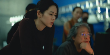 손예진 박찬욱 촬영 현장 투샷