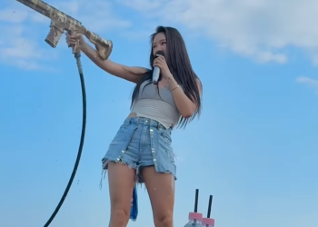 소유 워터밤 무대 현장