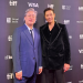 TIFF Tribute Awards 2025 포토존에서 박찬욱 감독과 함께 선 이병헌