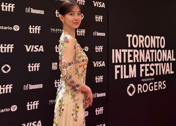 신현빈 토론토국제영화제 포토월 포즈, 영화 얼굴 홍보 현장 모습