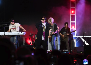 사운드플래닛 공식 인스타그램에 게시된 인천 파라다이스시티 메인 스테이지 공연 장면