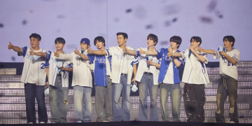 슈퍼주니어 규현 콘서트 무대 단체 사진