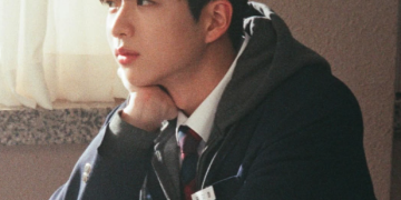 드라마 견우와 선녀 촬영장에서 지호 역을 연기 중인 차강윤의 비하인드컷