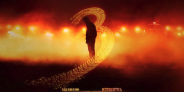 모범택시 포스터 속 이제훈의 강렬한 눈빛