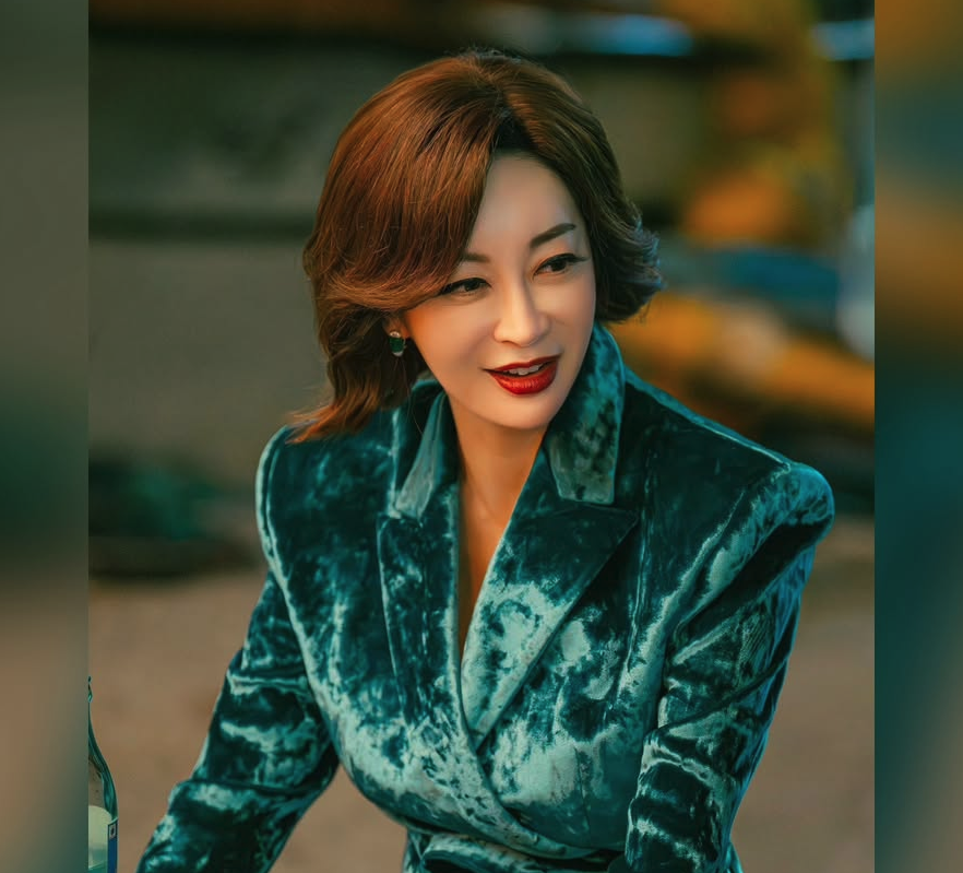 드라마 ‘태풍상사’에서 정차란 역을 연기한 배우 김혜은의 단독 장면