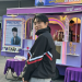 촬영장에서 응원 커피차 앞에 선 배우 차서원