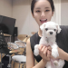 애견과 함께 환한 미소를 짓고 있는 배우 이가령의 근황 모습