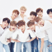 워너원 멤버 11명이 함께한 단체 화이트 콘셉트 사진