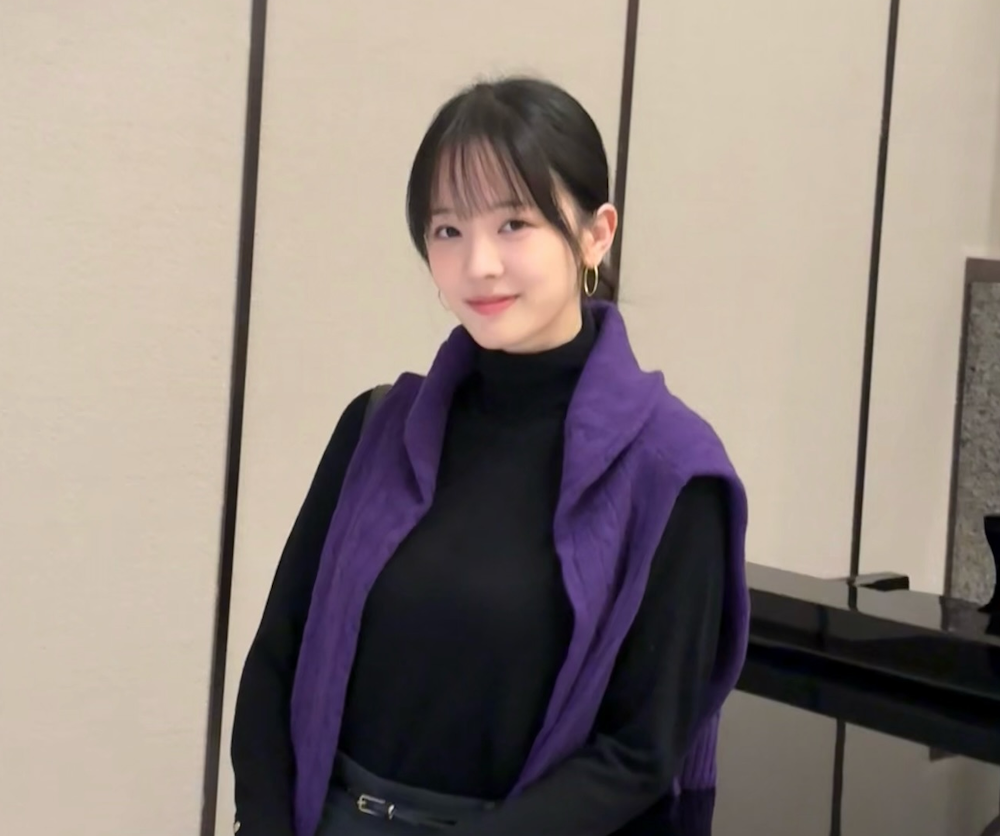배우 백서라의 SNS에 공개된 일상 사진