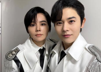 김동준 SNS에 공개된 한가인과의 투샷 사진
