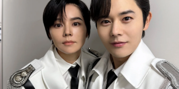 김동준 SNS에 공개된 한가인과의 투샷 사진