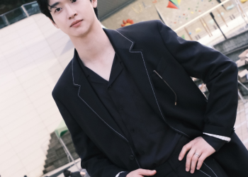부천국제판타스틱영화제 행사장에서 영화 ‘누룩’으로 참석한 장동윤의 모습
