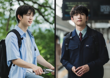 JTBC 드라마 샤이닝에서 19살과 30살을 연기하는 박진영의 극중 모습