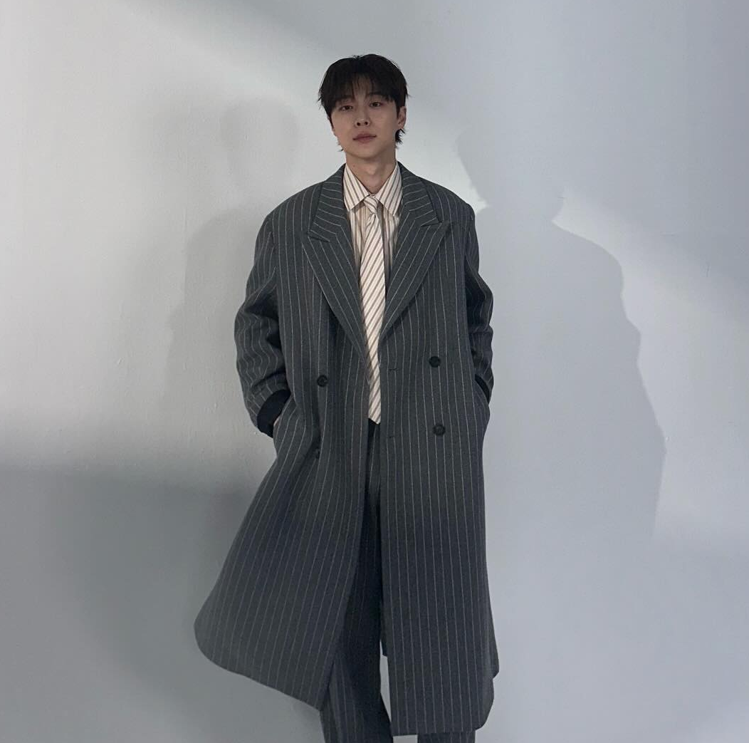 배우 배인혁 화보 촬영 현장 모습