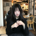 배우 최희진 카페 일상 모습 고양이상 분위기 사진
