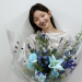 배우 박소담 꽃다발을 안고 밝게 웃는 모습