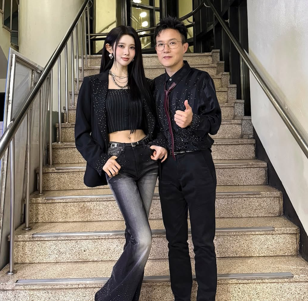 박남정 딸 시은 불후의 명곡 백스테이지에서 아버지와 함께한 모습