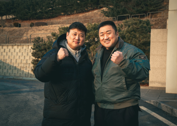 범죄도시 시리즈 허명행 감독과 마동석 투샷
