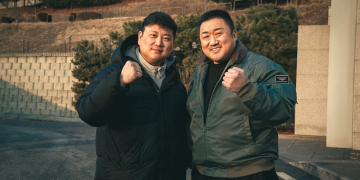 범죄도시 시리즈 허명행 감독과 마동석 투샷