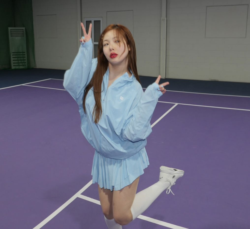 현아 근황 일상 테니스 스타일 근황 사진