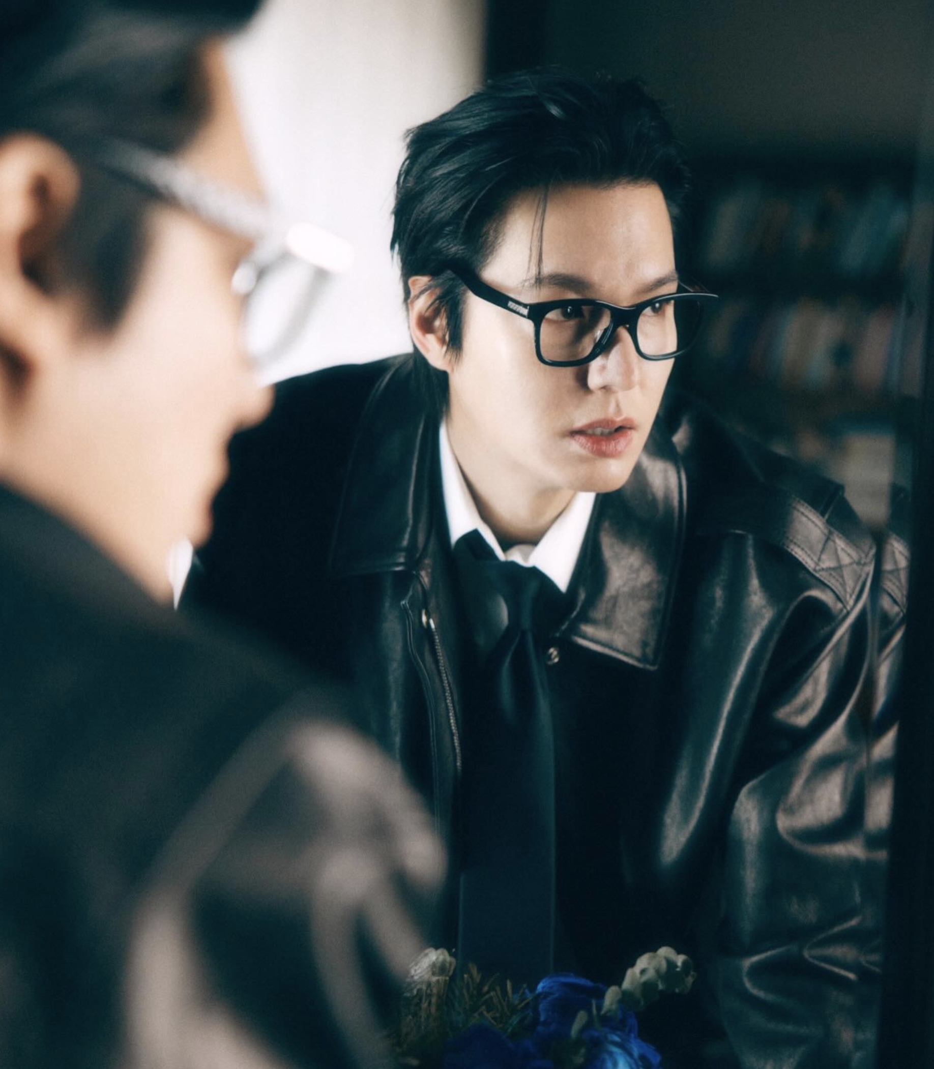 leeminho leather look glasses