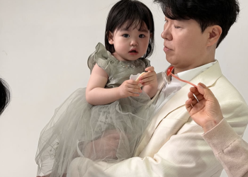 박수홍 딸 재이 광고 촬영 장면