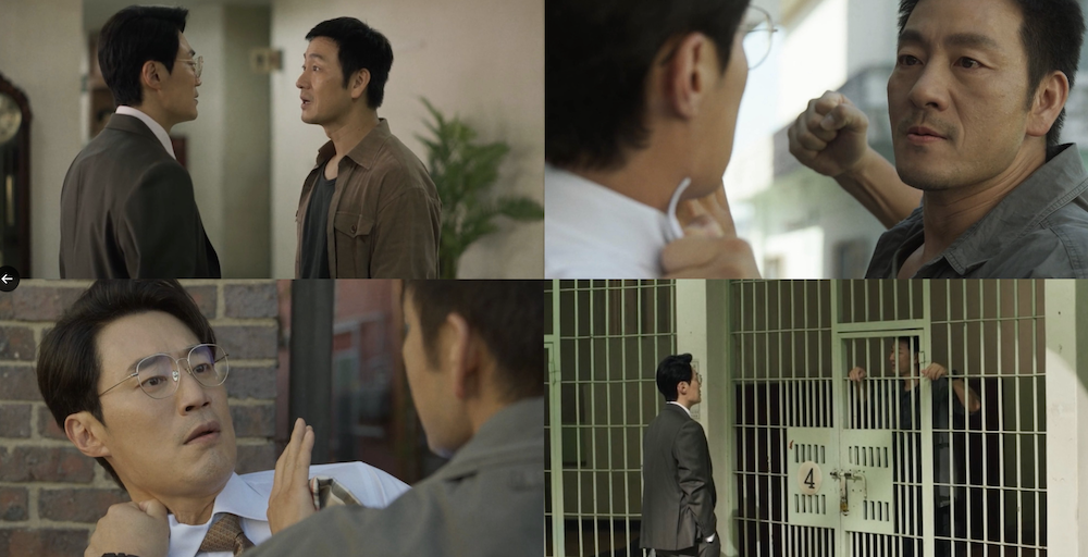 허수아비 2회 만에 터졌다 시청률 급등 뒤 숨겨진 이유 | 이슈모어 드라마 허수아비 주요 갈등 장면 스틸컷