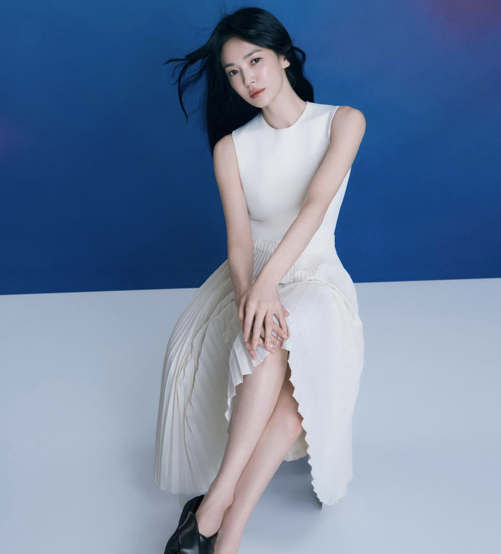 송혜교 프랑스서 포착된 진짜 이유 쇼메가 선택한 얼굴의 의미 | 이슈모어 송혜교 화보 촬영 현장 모습