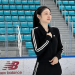 김연아 발레 준비 중 아이스링크에서 트레이닝하는 모습