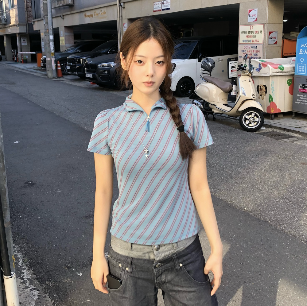 배우 김채은의 편안한 분위기가 담긴 개인 일상 사진