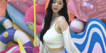 김채연 워터밤 현장에서 밝은 에너지와 매력을 보여준 트리플에스 김채연 모습