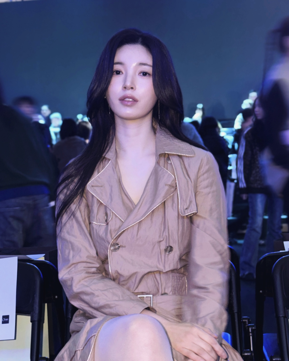 유승옥 근황을 알린 곽현주 컬렉션 참석 현장 속 유승옥 모습