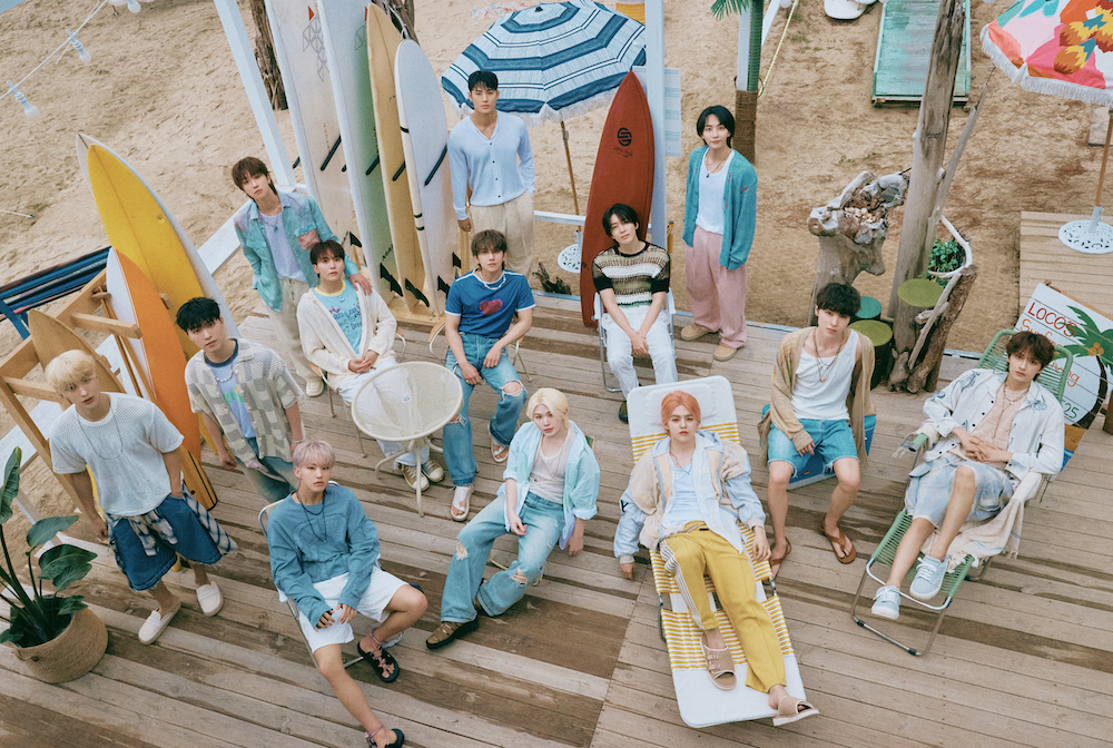 세븐틴 여름 콘셉트 단체 프로필 세븐틴 재계약 확정 이후 주목받는 13명 단체 프로필
