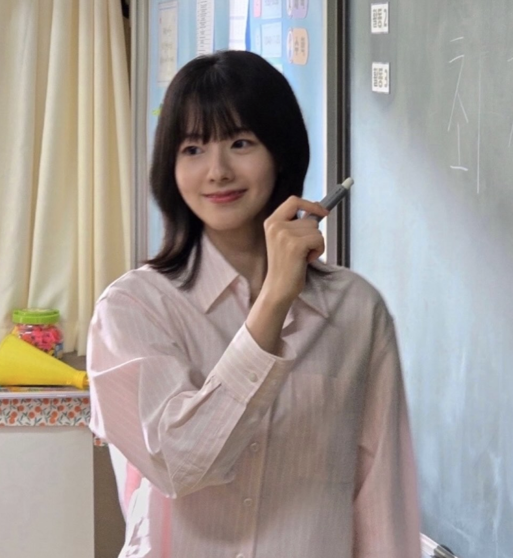 넷플릭스 드라마 참교육 촬영 중인 송시안